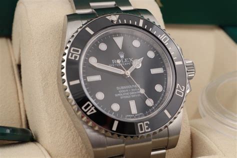 rolex submariner no date 2019 ungetragen|rolex submariner with date price.